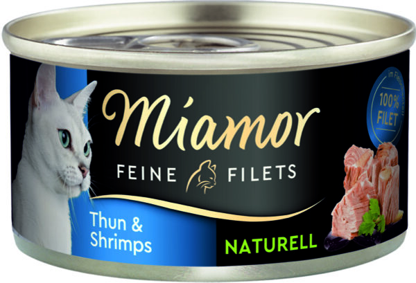 Miamor Filet Nature Thun Shrim 80gD