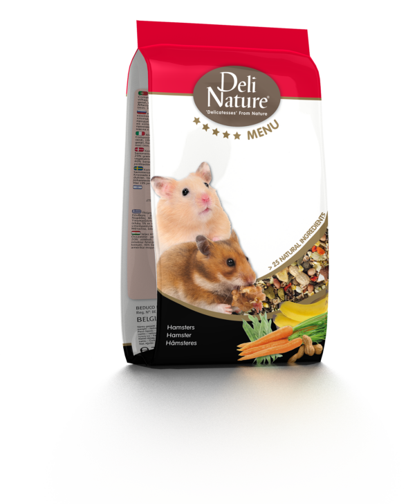 Deli Nature Nager 5*-Menü HAMSTER (Banane & Erdnüsse) 750g