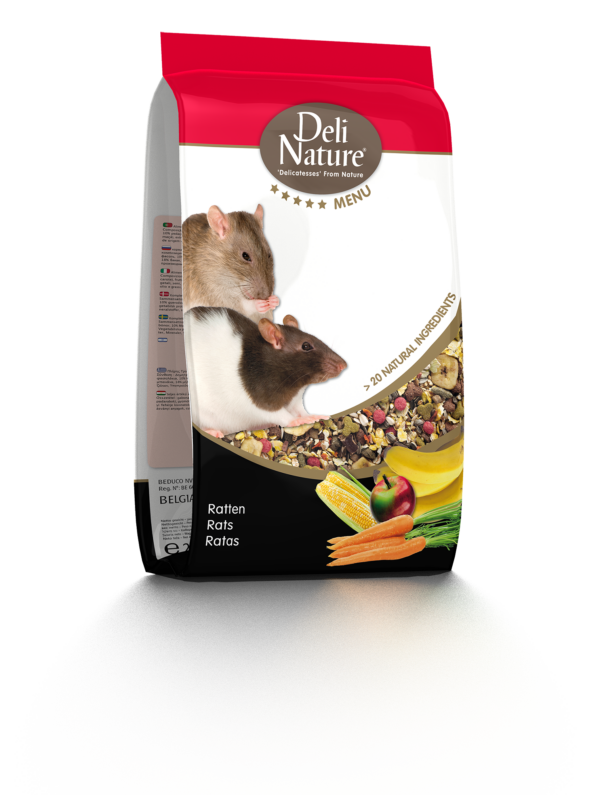 Deli Nature Nager 5*-Menü RATTEN (Obst) 2,5 kg