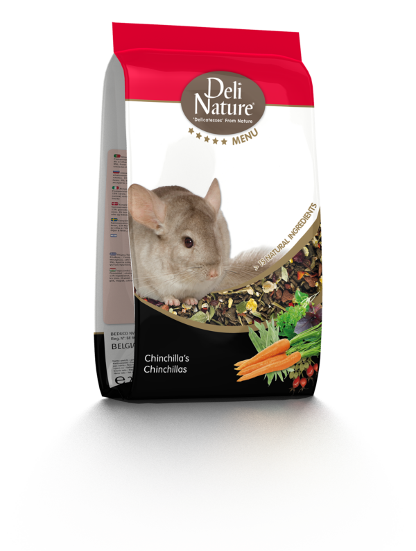 Deli Nature Nager 5*-Menü CHINCHILLA (Hagebutte) 2,5 kg