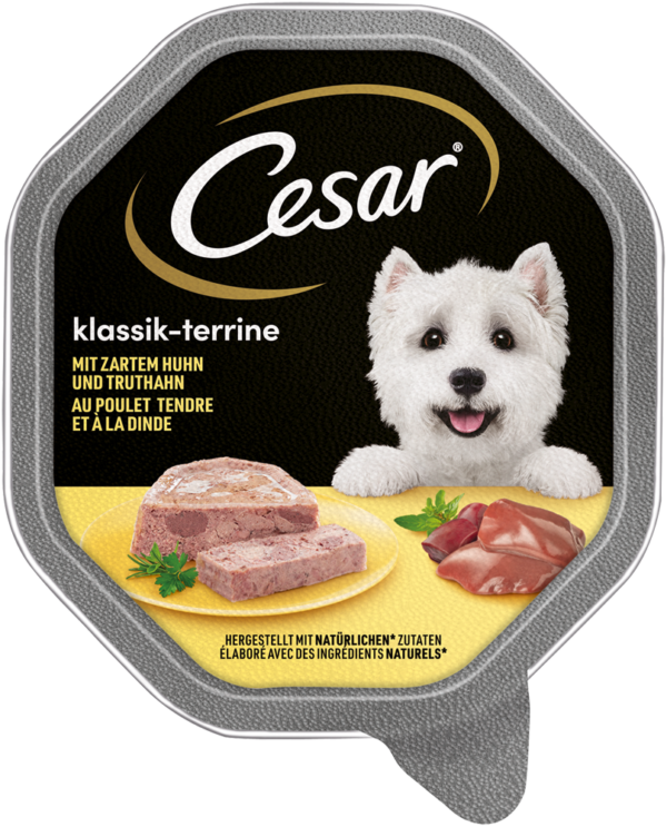 Cesar Klassiker Huhn+Trut.150gS