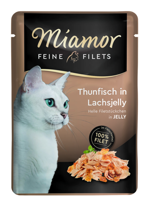 Miamor Feine Filets Thunfisch Lachsjelly100gP