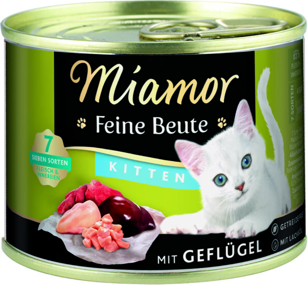 Mia.Feine Beute Kitten Geflügel 185gD