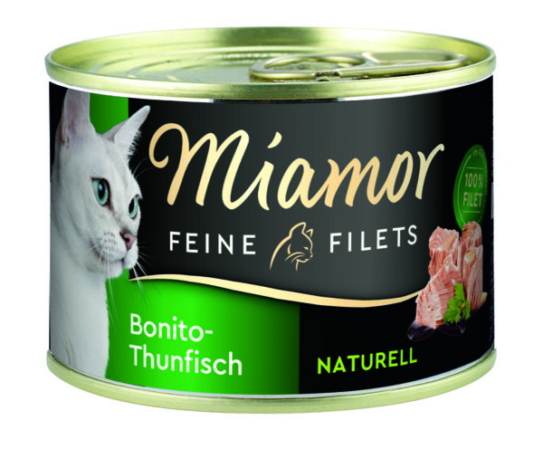 Miamor Feine Filets Natur.BonitoThunfisch 156gD