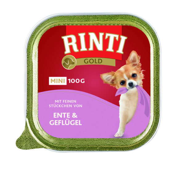 Rinti Gold Mini Ente Geflügel 100gS