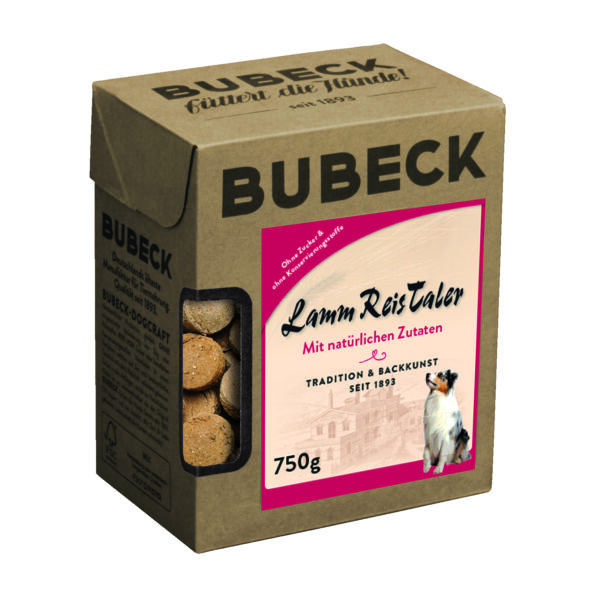 Bubeck Lamm Reis Taler 750g