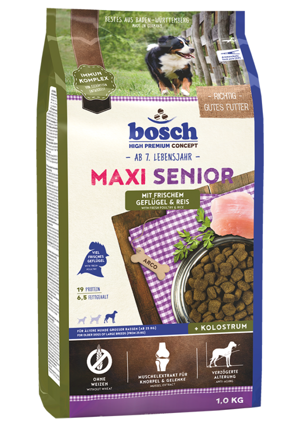 Bosch Maxi Senior Geflügel 1kg