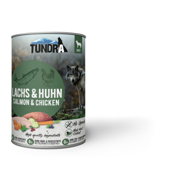 Tundra Dog Lachs+Huhn 400gD