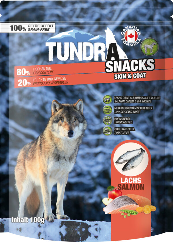 Tundra Skin+Coat Lachs 100g