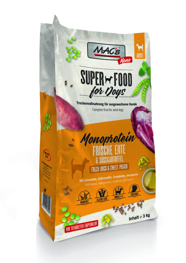 MAC's DOG Mono frische Ente 3 kg