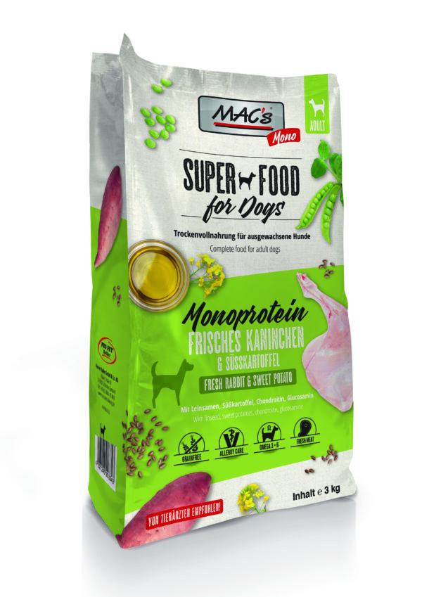 MAC's DOG Mono frisches Kaninchen 3 kg