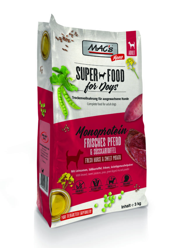 MAC´s DOG Mono frisches Pferd 3 kg