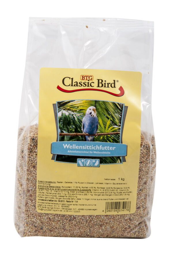 Classic Bird Wellensittichfu. 1kg B