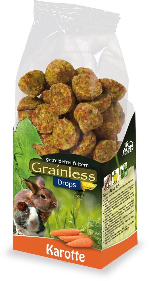 JR Grainless Drops Karotte 140g