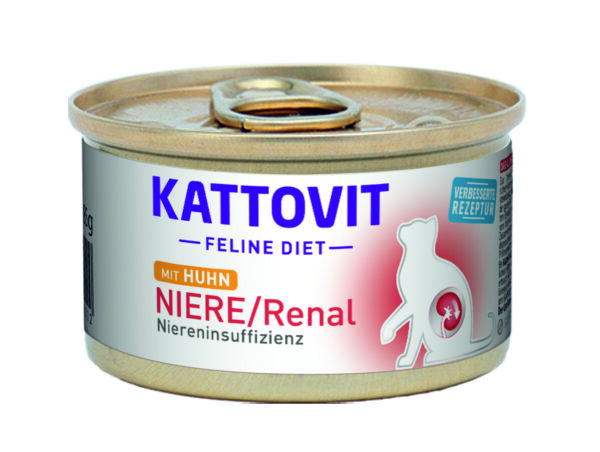 Kattovit Niere/Renal Huhn 85gD