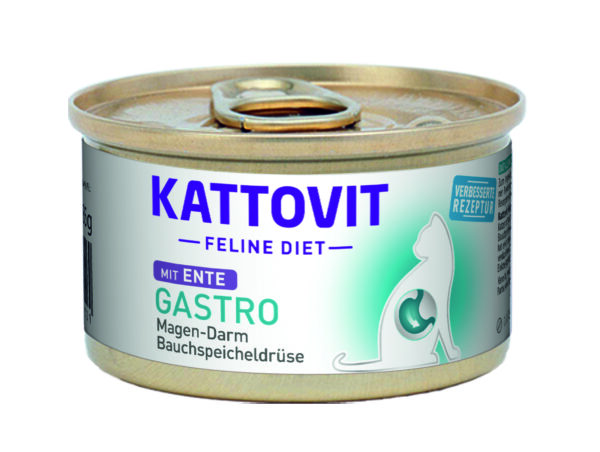 Kattovit Diet Gastro Ente 85gD