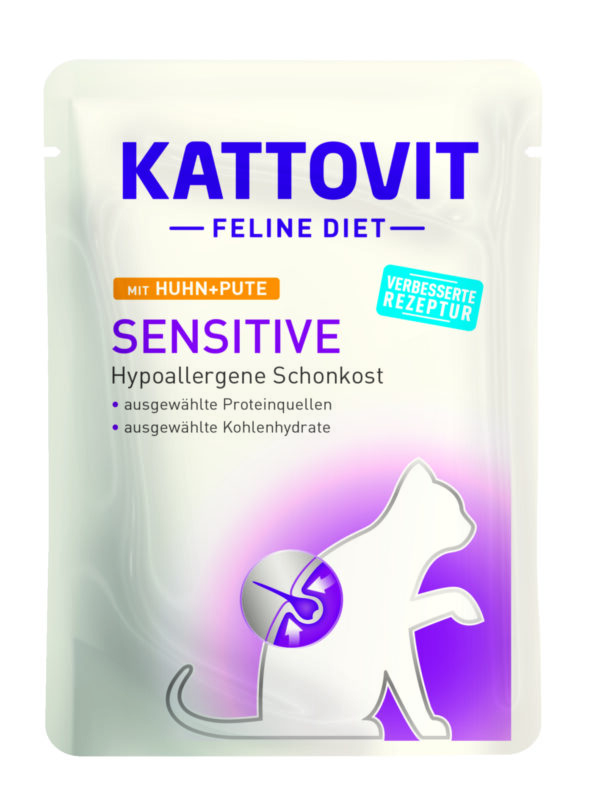 Kattovit Sensi Huhn Pute 85gP