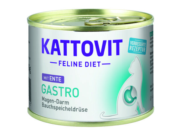 Kattovit Diet Gastr Ente 185gD