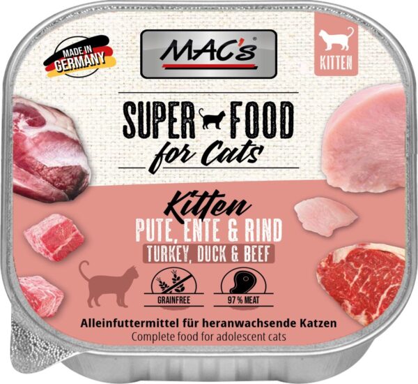 Macs Cat Kitten Pu,En,Rind 100gS