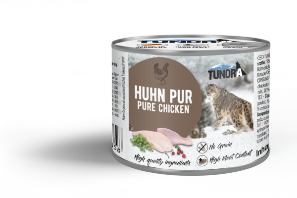 Tundra Cat Huhn Pur 200gD