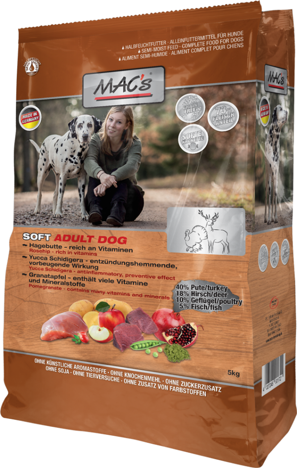 MAC's DOG Soft Pute & Hirsch 5kg