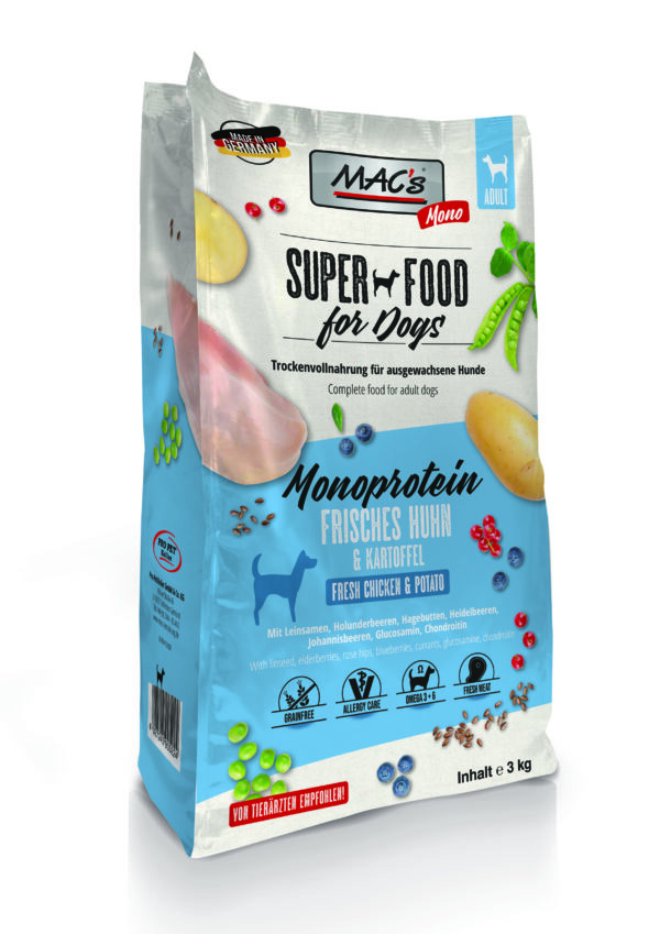 MAC's DOG Mono frisches Huhn 3 kg