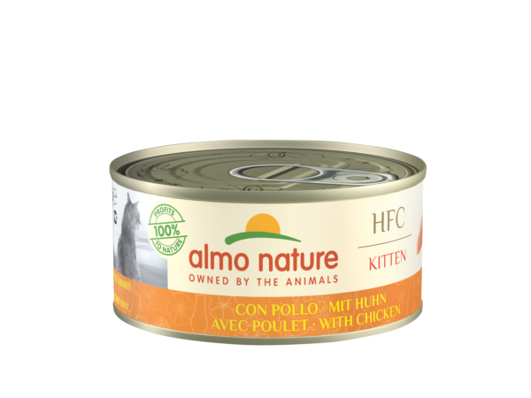 Almo Nature Cat Kitten Huhn 150gD