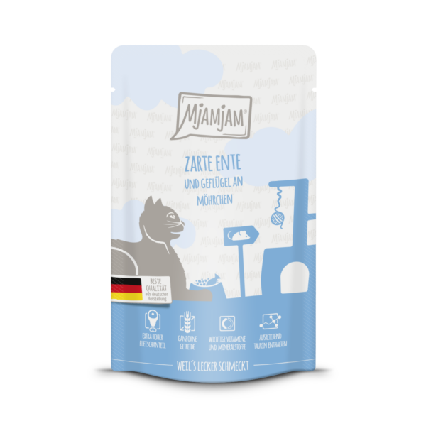 MjAMjAM Katze Ente+Geflüg125gP