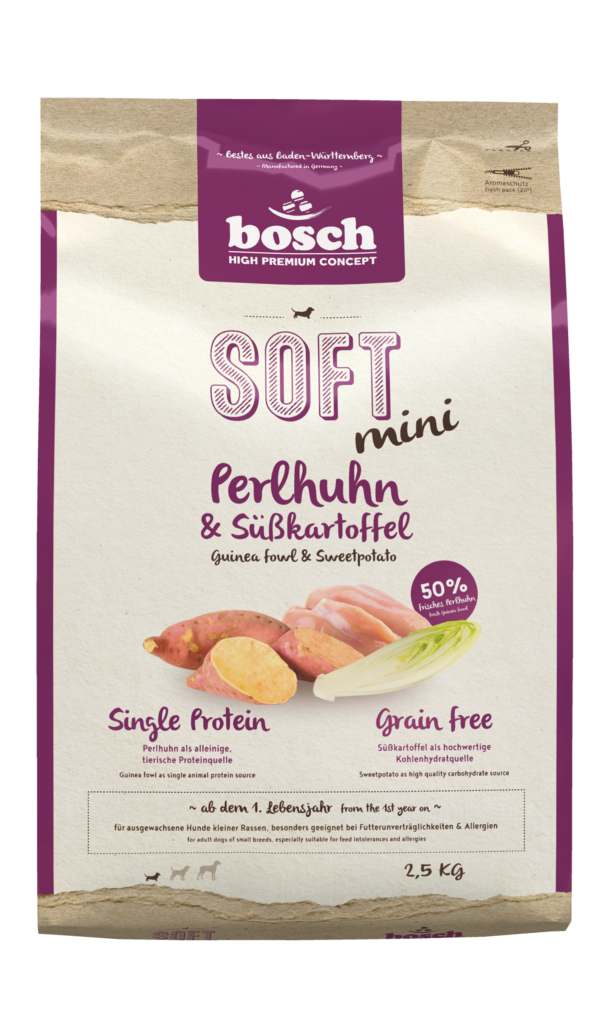 Bosch Soft Mini PerlHuhn+Kar 2,5kg