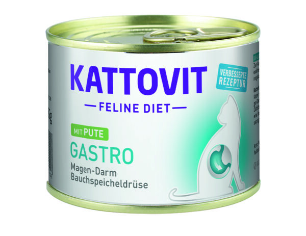 Kattovit Diet Gastr Pute 185gD