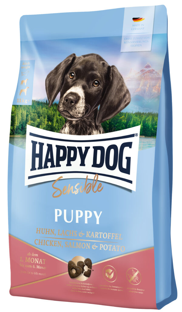 HappyDog Sensi Puppy Lachs Kart 10kg