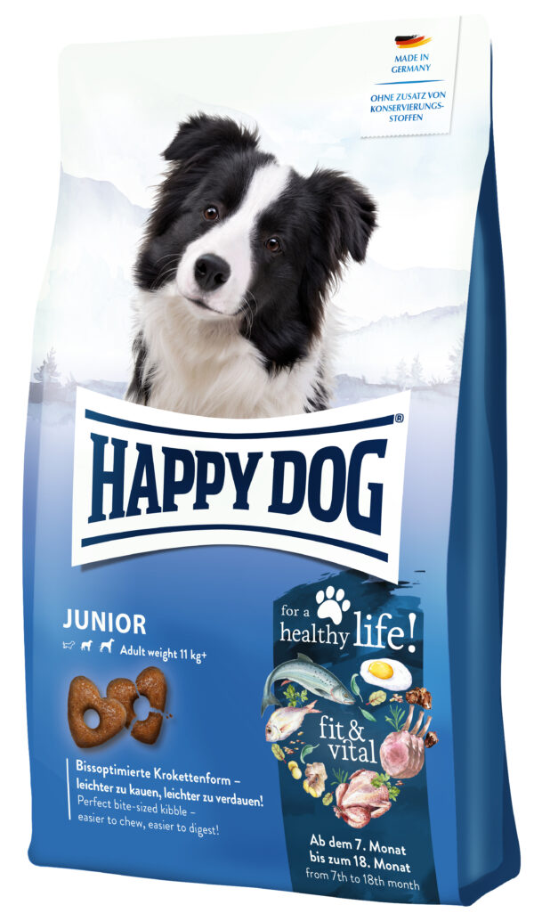 HappyDog Supr fit+vital Junior 4kg